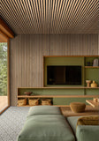 Beige Acoustic Wood Slat Wall Panels