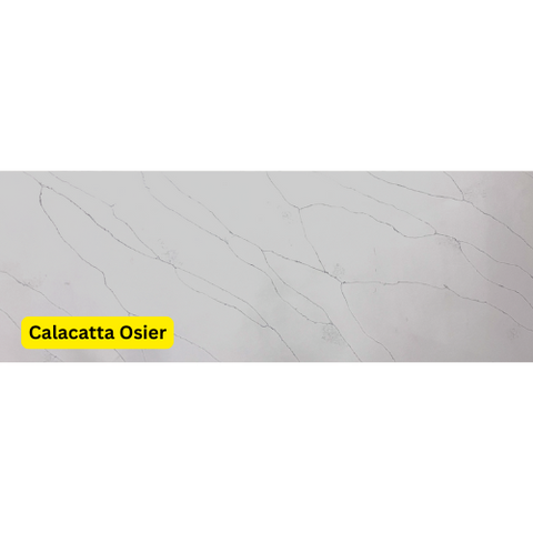 Calacatta Osier Prefab Quartz