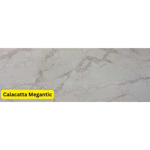 Calacatta Megantic Prefab Quartz