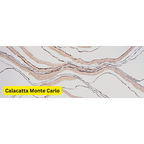 Calacatta Monte Carlo Prefab Quartz