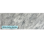 White Kathy Real Marble Prefab