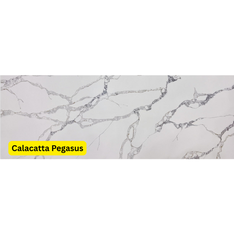 Calacatta Pegasis Prefab Quartz