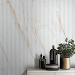 Marmi Gold Acoustic Wood Slat Wall Panels